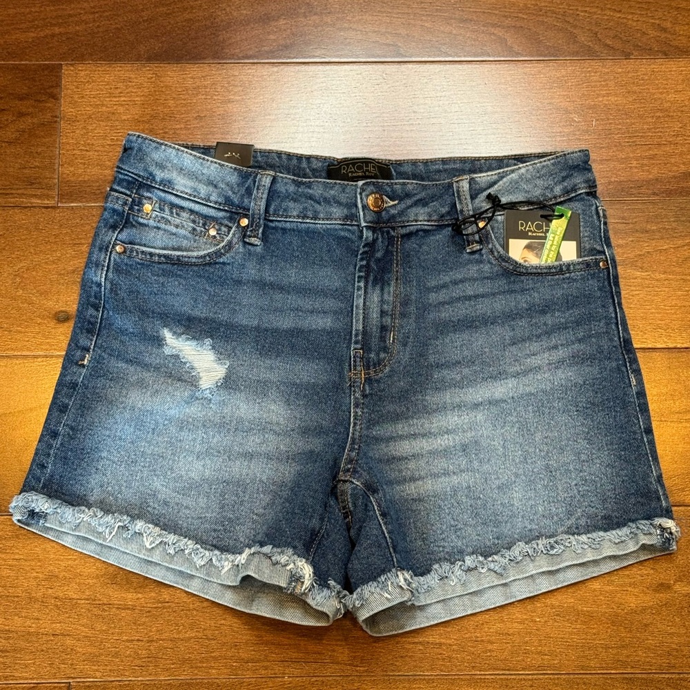 NWT RACHEL ROY Women's Dark Blue Jean Shorts